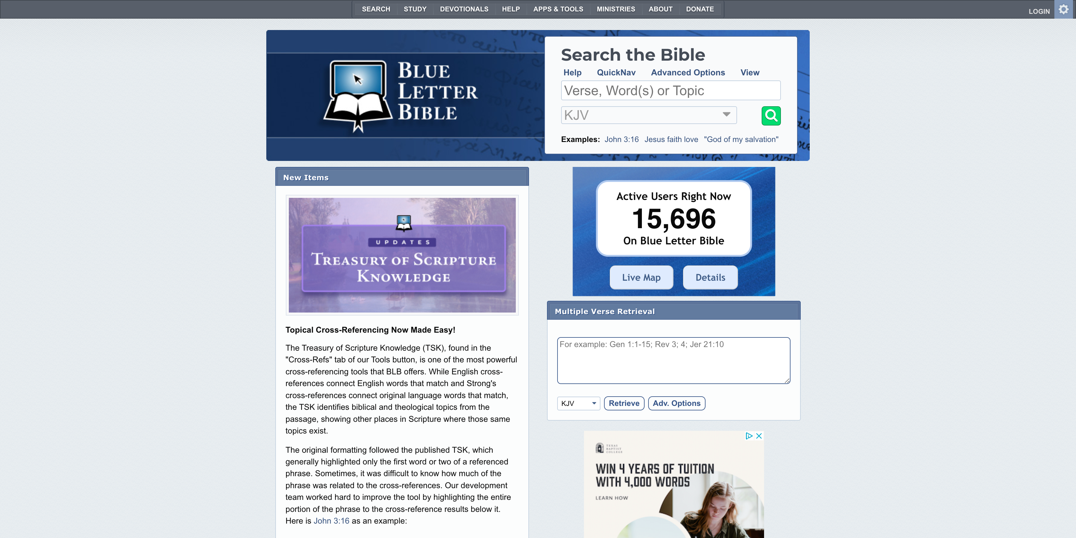 Blue Letter Bible might be the tool you need