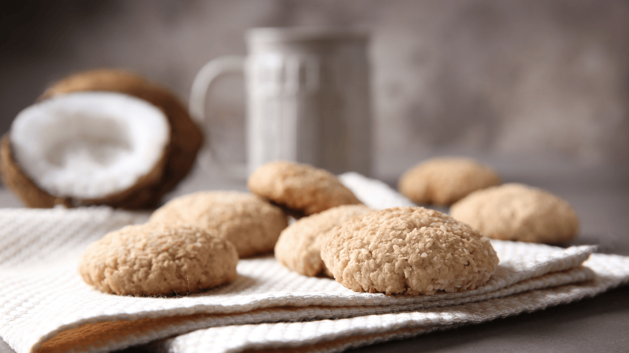 healthy choc chip biscuits​