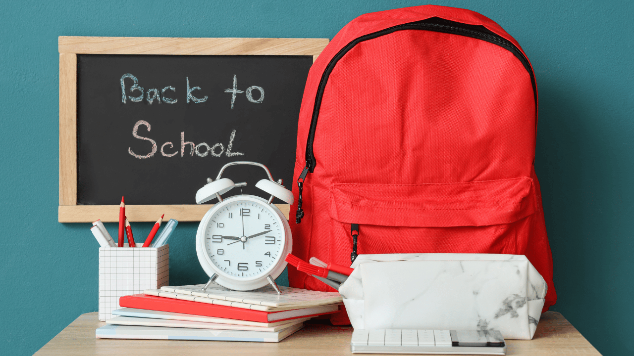 back to school routine