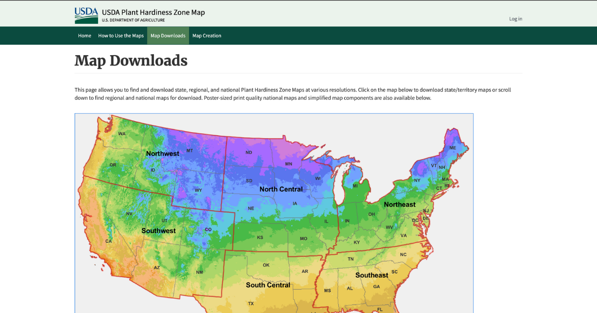 Know your zones for starting a garden 