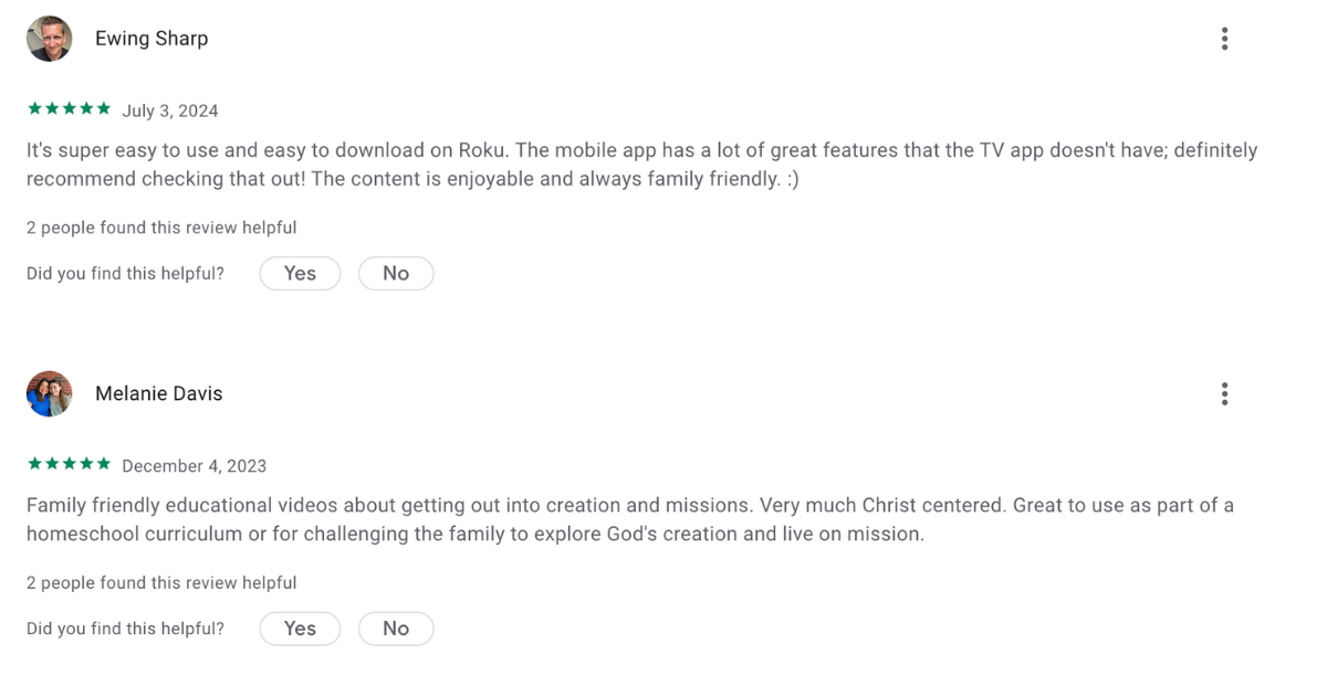 Review for Wild Brothers Christian app