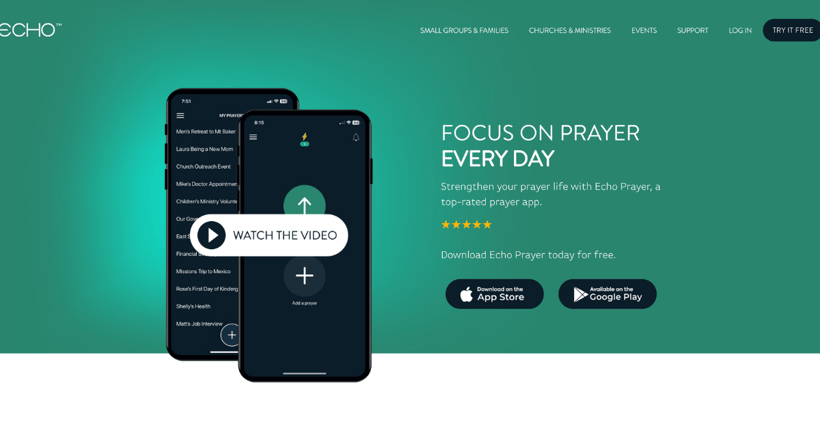 Echo Prayer App