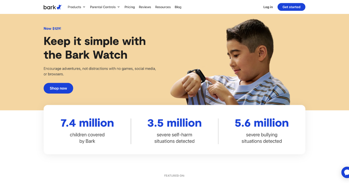 Bark online monitoring 