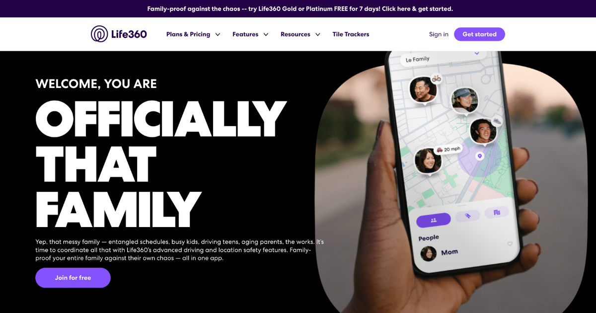Life360 is best for family location tracking