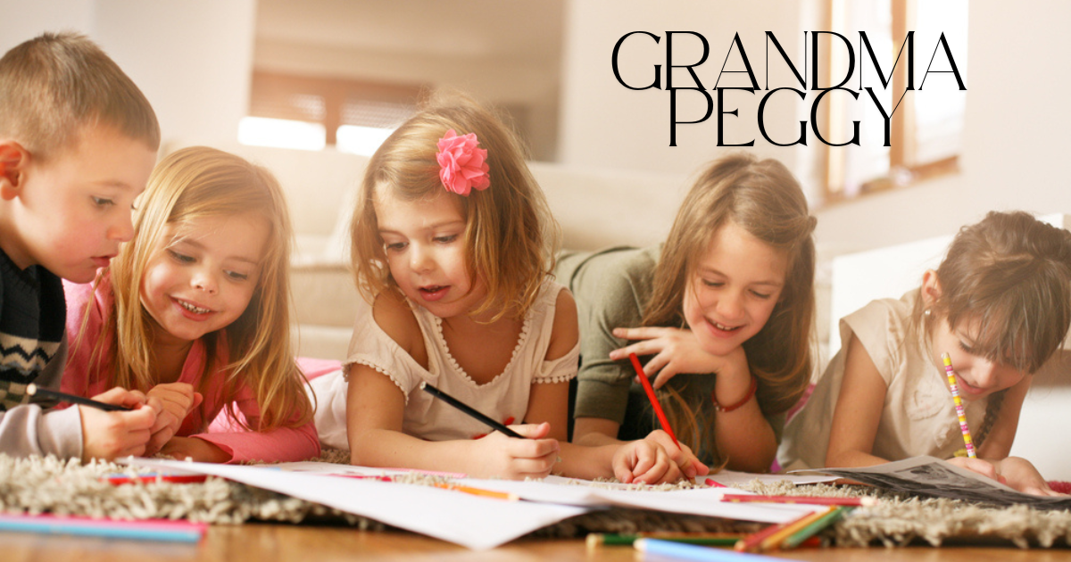 Special Guest Feature: Grandma Peggy Coloring Books