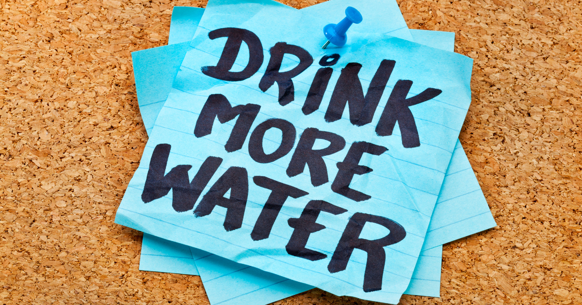 How much water do you drink in a day?