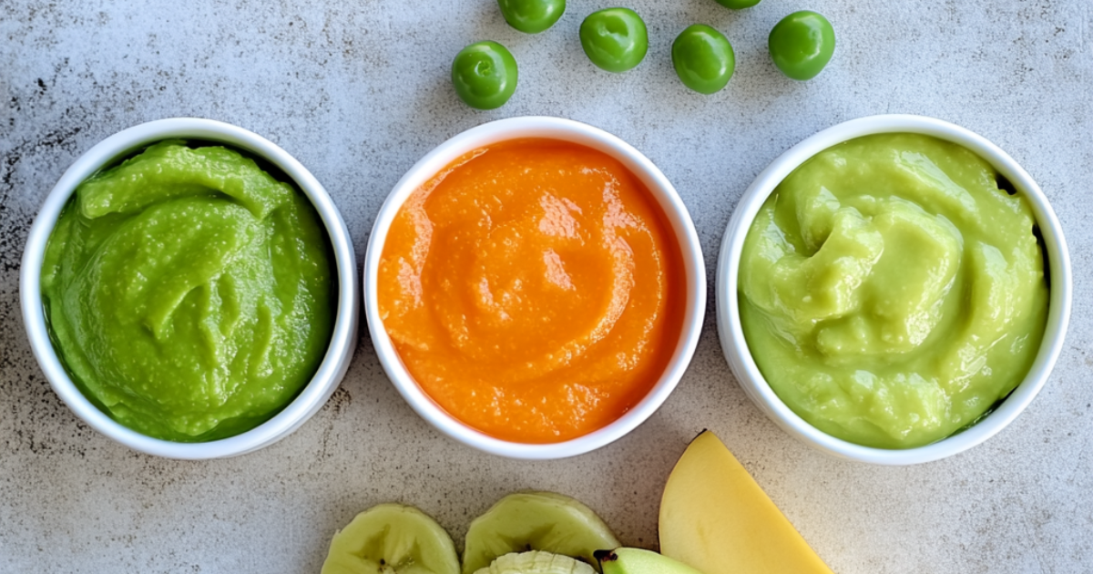 First foods for baby