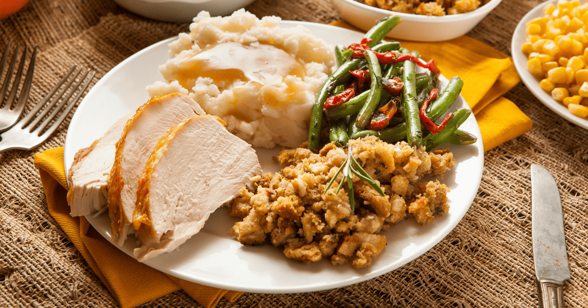 Single Thanksgiving dinner 