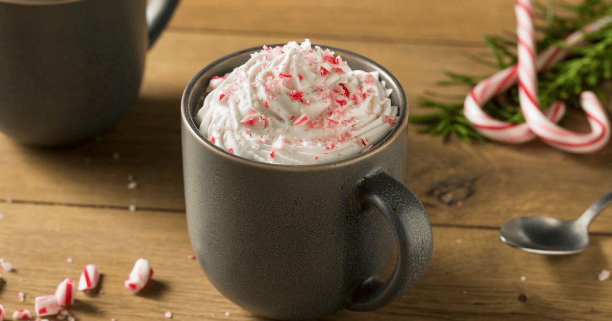 peppermint hot chocolate