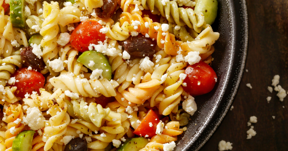 Southwestern pasta salad healthy recipe