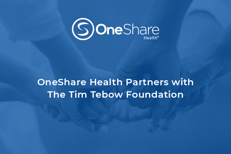 OneShare Health Care Sharing Ministry Partners with Tim Tebow Foundation