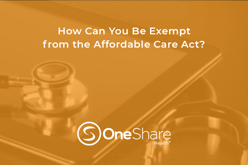 Can't Afford Obamacare? Find Out How You Can Be Exempt From Obamacare by Enrolling in a Christian Health Share.