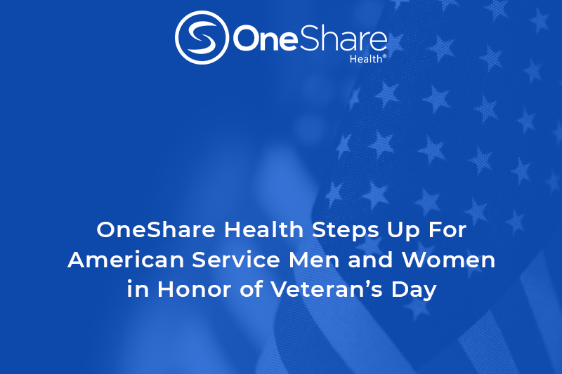 OneShare has stepped up for the American Military community through veteran initiatives, donations, and mental health offerings.