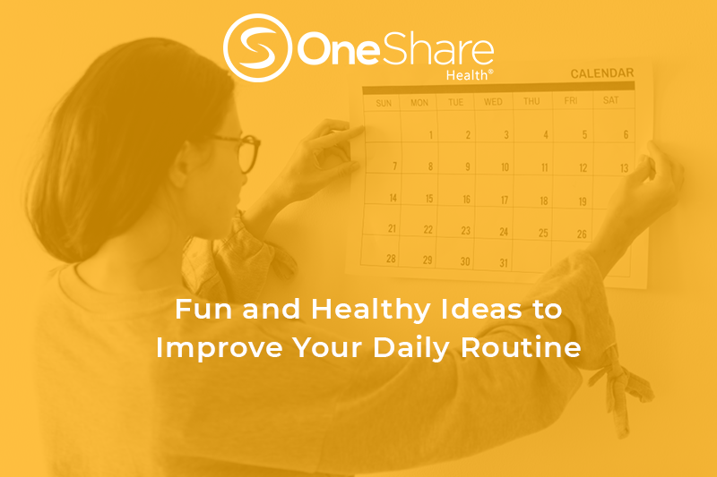 Getting into a healthy routine is great for boosting your mental and physical health. Here are some ways to improve your daily routine so you stick to your goals!