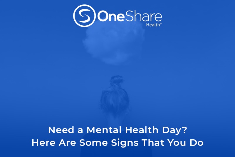 Mental health is often overlooked for improving your family's health. Mental Health days are important for both physical and mental health. 