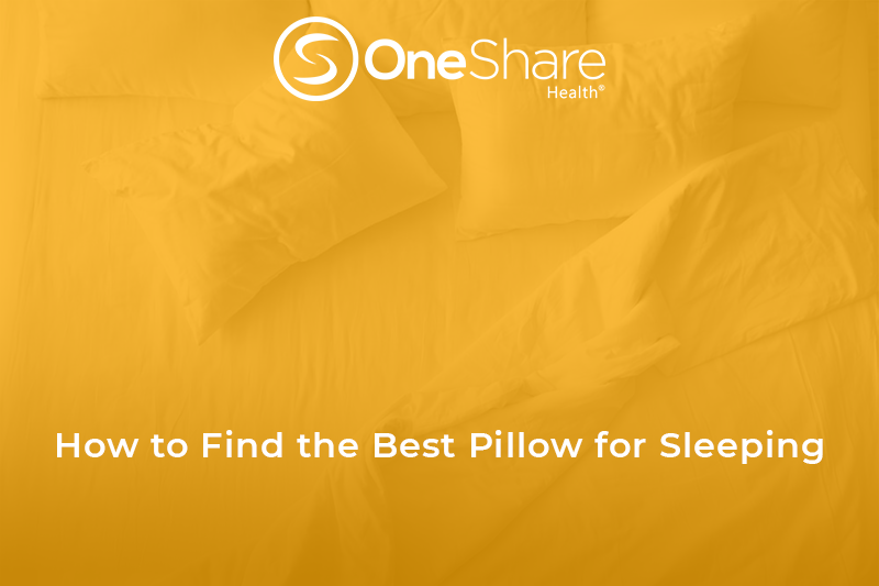 Which pillow is best? Here are some tips on how to find the best pillow for sleeping that will benefit your sleep habits and overall health.