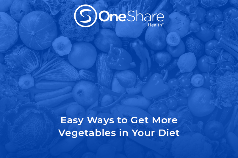 Trying to make small changes to improve your health?  These eight ways to get more vegetables in your diet are a great start!